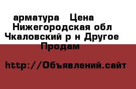 арматура › Цена ­ 24 - Нижегородская обл., Чкаловский р-н Другое » Продам   